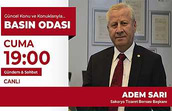 Adem Sarı, Basın Odasında