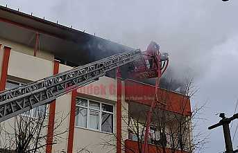 Bir kişi dumandan etkilendi