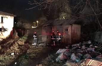 Baraka Yangını Korkuttu