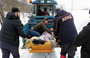 Kar Eğlencesi Hastanede Bitti