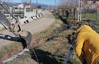 Karatoprak’ta Yağmur Suyu Çalışması