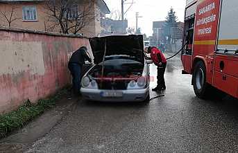 Park Halinde Alev Aldı