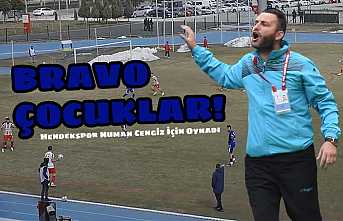 Hendekspor Numan Cengiz İçin Oynadı