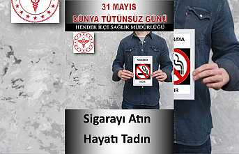 31 Mayıs Dünya Tütünsüz Günü