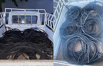 Jandarma’dan Kablo Hırsız Mesaisi