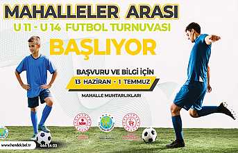 Mahalleler Arası Futbol Turnuvası Başlıyor