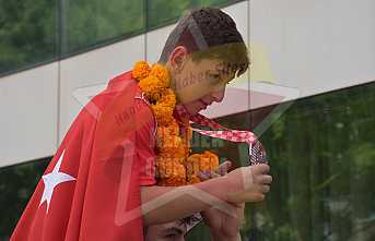 Avrupa 3.’sü Soylu’ya Özel Karşılama