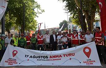17 Ağustos Anma Turu Hendek’ten Başladı
