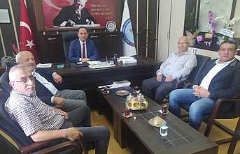 Engin Kahraman’a hayırlı olsun ziyareti