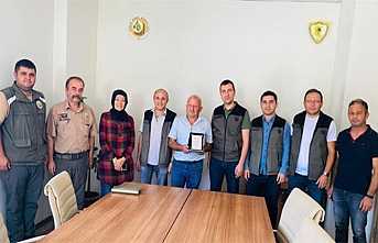 Tayin ve Emekli Olanlara Plaket