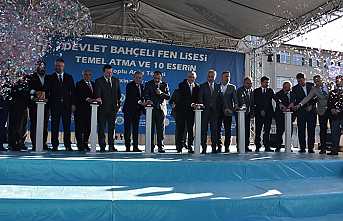Devlet Bahçeli Fen Lisesi'nin Temeli Atıldı