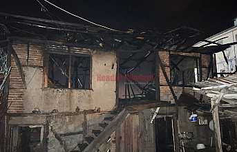 Kazimiye’de Ahır Yangını