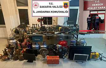 Hendek Jandarması Hırsızlık Şebekesini Çökertti