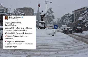 Yarıyıl Tatili 1 Gün Uzadı