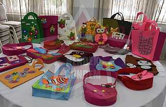 Liselilerden Hazırladıkları Ürünleri Sergiledi