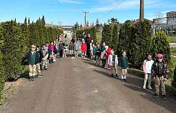 Öğrencilerden Hendek Fidanlık Şefliği’ni Ziyaret
