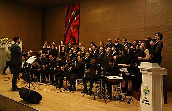 Türk Halk Müziği Konseri Yoğun İlgi Gördü