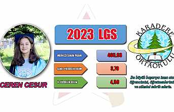 Köy Okulundan Türkiye Derecesi