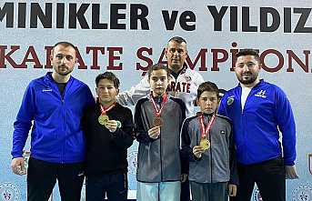 Hendekli Karateciler Madalyaya Kilitlendi