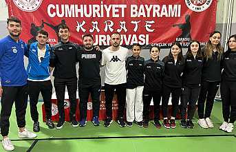 Hendekli Karatecilerden 67 Madalya