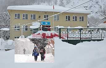 Hendek’te Taşımalı Sisteme Kar Engeli