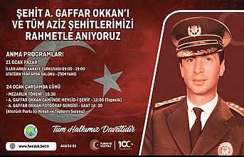 Ali Gaffar Okkan Hendek’te Anılacak