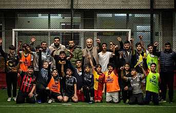 Babaoğlu Halı Sahada Çocuklarla Buluştu