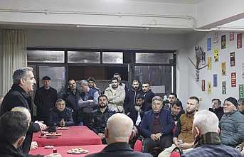 Bayraktar Kıraathane Toplantılarına Devam Ediyor