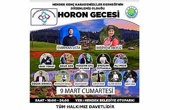 Horon Gecesi Kapalı Pazar Yerinde