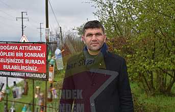 Muhtar’dan Çevre Dersi