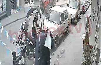 Kafasına Çanak Anten Düştü