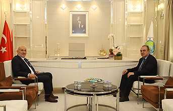 Kaymakam Acır’dan Başkan İrfan Püsküllü’ye Ziyaret