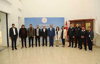 Hendek’te Protokol Bayramlaştı