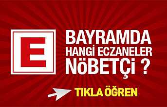 Hendek’te Bayram’da Nöbetçi Eczaneler