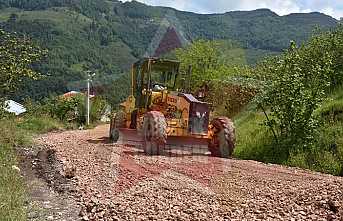 Nihayet Yol Çalışması Başladı