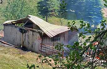 Yayla’da Yangın Paniği