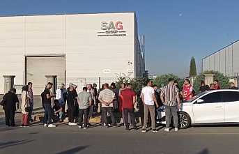 Hendek 2. OSB’de İşçi Eylemi