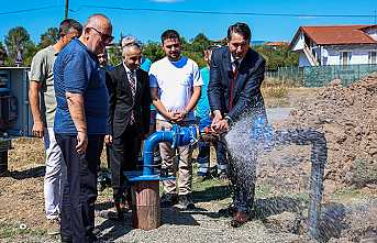 Hendek’in İki Mahallesine 132 Metre Derinlikten Kaliteli İçme Suyu