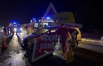 Hendek’te Kaza, 1’i Ağır 8 Yaralı
