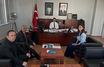 Müdürlerden Kaymakama Ziyaret