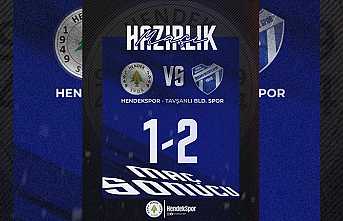 Hendekspor Yalova’da Mağlup