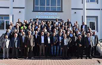 Hendek’te Muhtarlar Günü Törenle Kutlandı