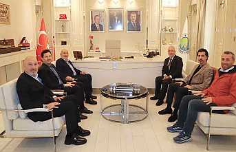 MÜSİAD heyetinden  Başkan Püsküllü’ye ziyaret