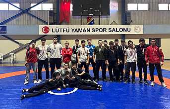 Akşemsettin M.T.A.L Güreşte İl Şampiyonu