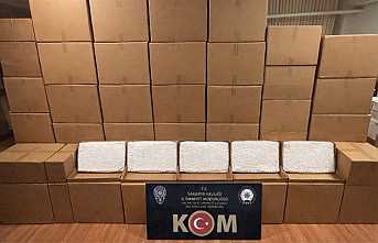 Hendek’te Piyasa Değeri 30 Milyon TL Makaron Ele Geçirildi