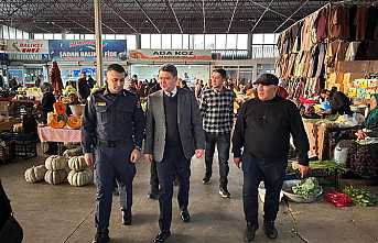 Kaymakam Gökpınar Pazaryeri Ziyareti