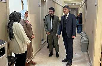 Gökpınar’dan İlçe Sağlık Müdürlüğüne ziyaret