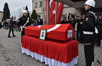 Hendek’te Polis Umut Sıbıç İçin Son Görev