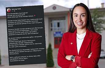 Halis’ten Adalet Çağrısı; 20 Nisan’da Adliyede Olalım