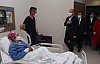 Bakanlar Yaralıları Ziyaret Ettiler